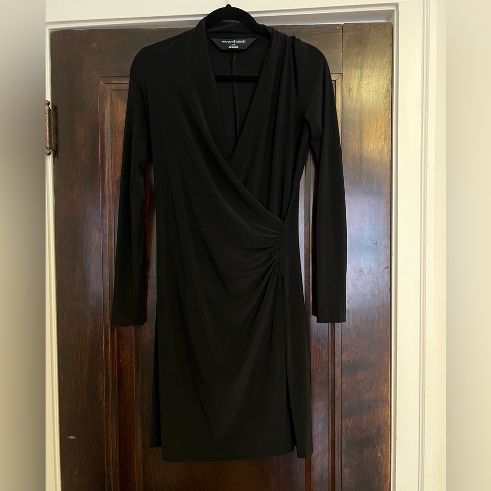 Norma Kalami Modern Side Drape Dress